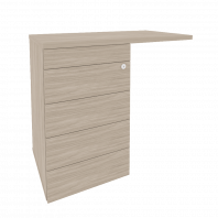 Тумба приставная Onix Wood O.TPU-4 TIP 