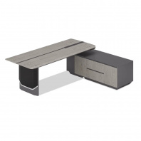 Стол для руководителя с тумбой Аэро EAR88R.218185H W-30B + E-11 Стол для руководителя с тумбой Аэро EAR88R.218185H W-30B + E-11