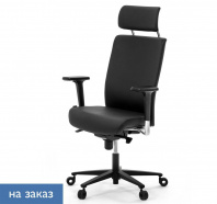 Кресло для руководителя Ронан / Ronan S Черная кожа Кресло для руководителя Ронан / Ronan S Черная кожа