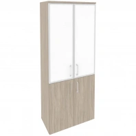 Шкаф высокий Onix O.ST-1.2R white/black Шкаф высокий Onix O.ST-1.2R white/black