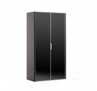 Шкаф для бумаг 2 двери Gala black Шкаф для бумаг 2 двери Gala black