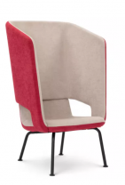 Кресло Атлантис D100H с высокой спинкой в ткани 1 категории