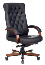 Кресло для руководителя Бюрократ T-9928WALNUT