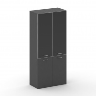 Шкаф широкий высокий Fresco FRU.ST-101 black Шкаф широкий высокий Fresco FRU.ST-101 black