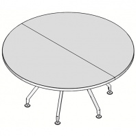 Стол переговоров круглый UFO D170 Стол переговоров круглый UFO D170