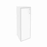 Шкаф средний узкий Onix O.SU-2.4R white/black Шкаф средний узкий Onix O.SU-2.4R white/black