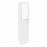 Шкаф пенал высокий Onix O.SU-1.7R white/black Шкаф пенал высокий Onix O.SU-1.7R white/black